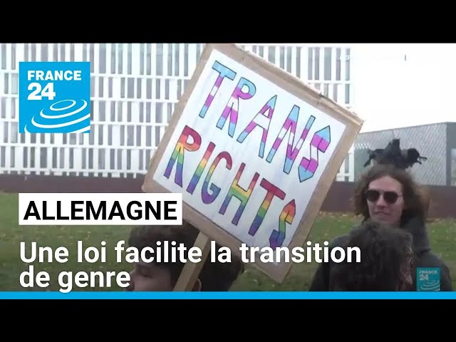 ⁣En Allemagne, une loi facilite la transition de genre • FRANCE 24