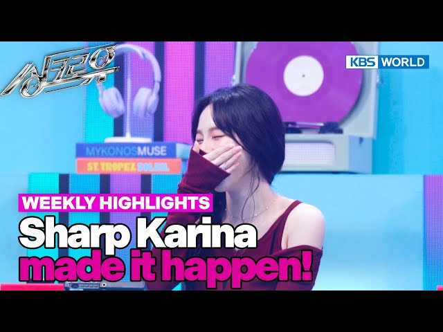 ⁣[Weekly Highlights] Sharp Karina made it happen! [Synchro U] | KBS WORLD TV 241029