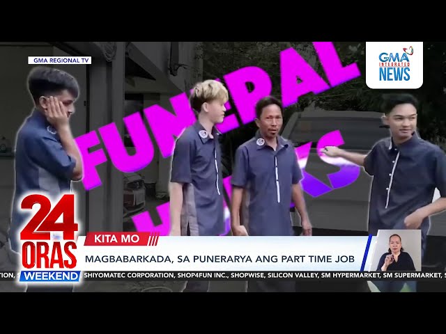 ⁣Kita Mo: Magbabarkada, sa punerarya ang part time job; mga kakaibang disenyo ng... | 24 Oras Weekend