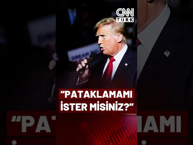 ⁣Trump Mitinginde Sinir Krizi Geçirdi: "Sahne Arkasındakileri Pataklamamı İster Misiniz?"