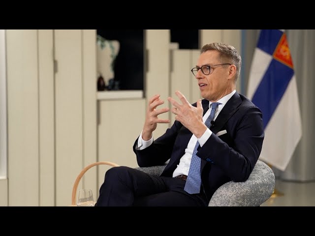 ⁣Finnish President Stubb: Xi's strategic vision offers insight in a shifting world order