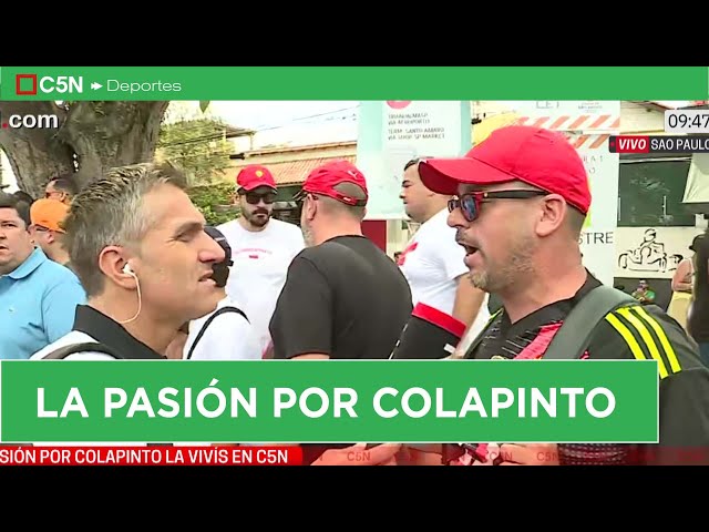 ⁣La PASIÓN por COLAPINTO la VIVÍS EN C5N