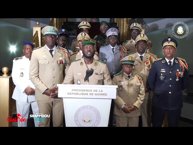 ⁣Il n'y a aucune base militaire en Guinée: on ne servira pas de base pour destabiliser un autre