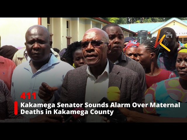 ⁣Kakamega Senator Sounds Alarm Over Maternal Deaths