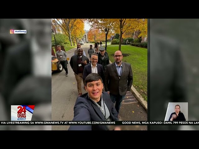 ⁣Matteo Guidicelli, dumalo sa lectures sa Harvard Business School #shorts | 24 Oras Weekend