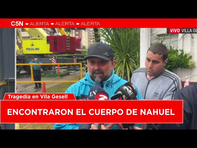 ⁣DERRUMBE en VILLA GESELL: ENCONTRARON el CUERPO de NAHUEL