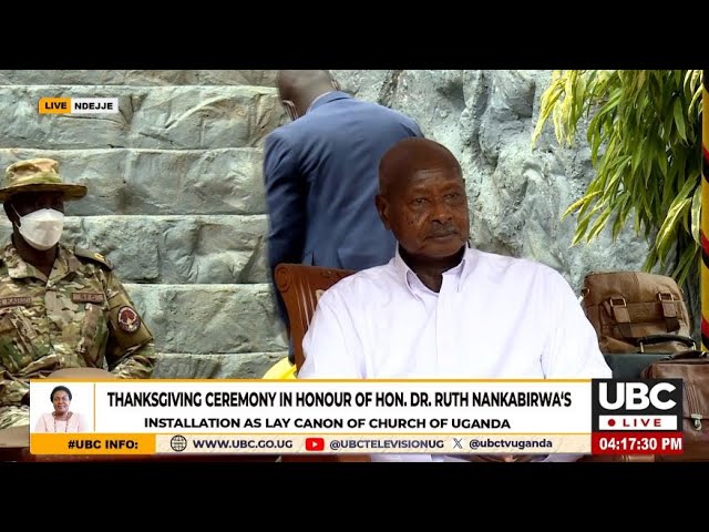 ⁣LIVE: MUSEVENI ATTENDS HON. RUTH NANKABIRWA THANKSGIVING I 2ND NOV,  2024