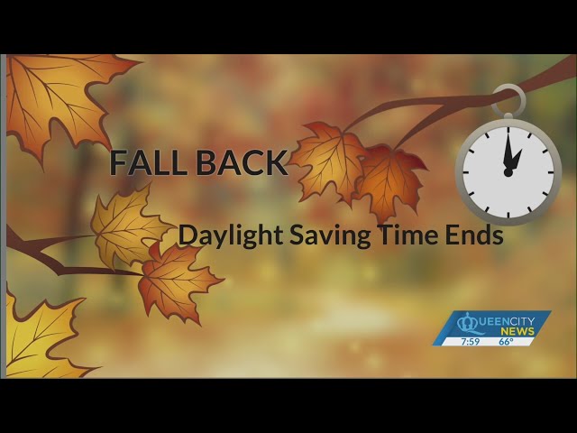 ⁣Daylight saving time ends this weekend