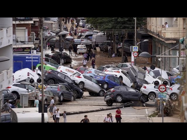 ⁣NO COMMENT: La impactante situación de Utiel (Valencia) tras el paso de la DANA