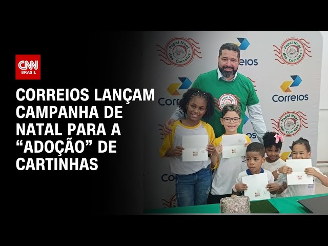 ⁣Correios lançam campanha de Natal para a “adoção” de cartinhas | AGORA