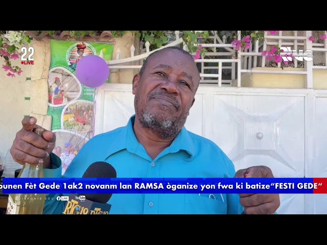 ⁣Nan okazyon jounen Fèt Gede 1 ak 2 novanm lan RAMSA òganize  yon fwa ki batize “ FESTI GEDE “ pou me