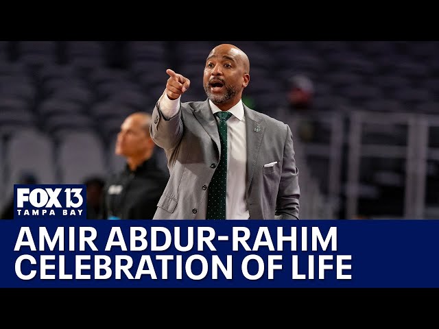 ⁣USF hosts Celebration of Life for Amir Abdur-Rahim