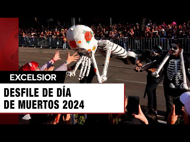 ⁣Llegó el día: Horario y ruta del Desfile de Día de Muertos 2024 en CDMX