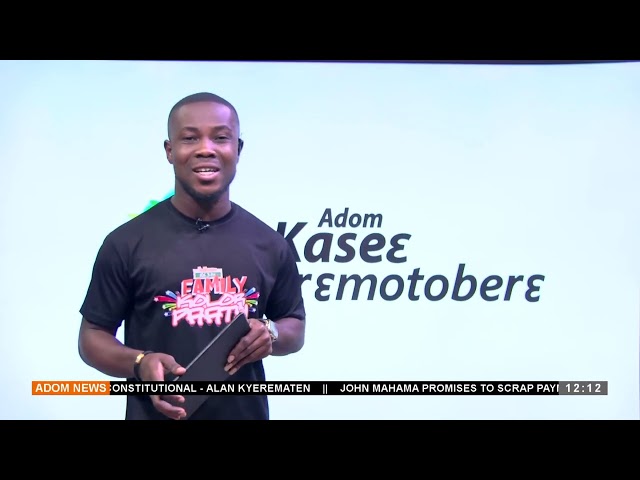 ⁣Premtobre Kasee on Adom Tv  (2-11-24)