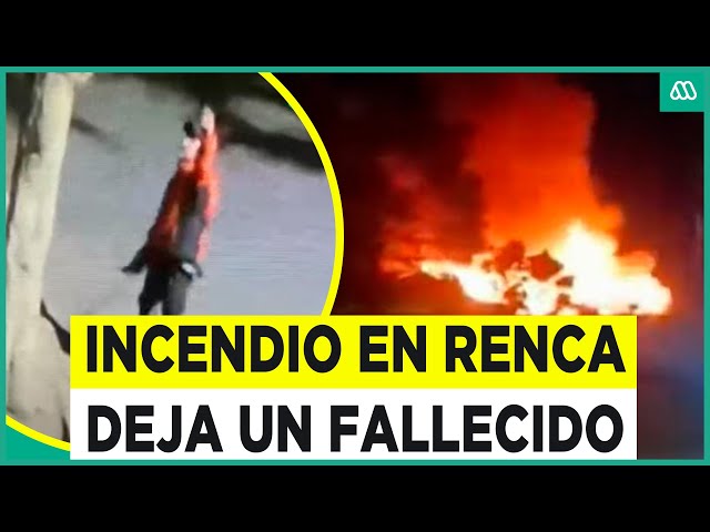 ⁣Incendio deja un fallecido: Familiar había encendido una vela tras robo de cables en el sector