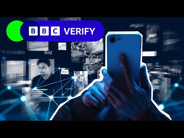 ⁣US election: Russian network spreads fake news reports | BBC Verify