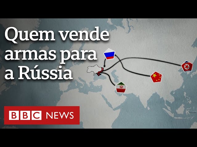 ⁣Como a Rússia obtém armas para guerra na Ucrânia, apesar de sanções