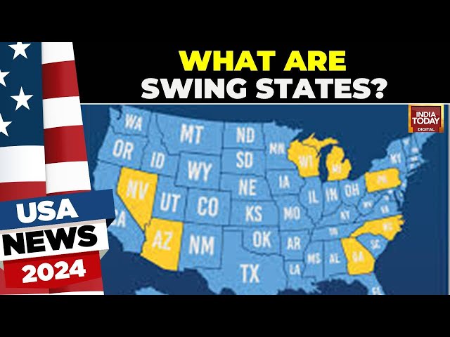 ⁣US Presidential Election 2024: What Are Swing States And Why Are They Important? | India Today