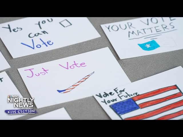 ⁣A kids guide to voting: how U.S. presidents are elected | Nightly News: Kids Edition