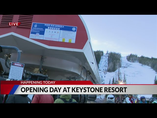 ⁣A-Basin, Keystone celebrate opening day of ski season