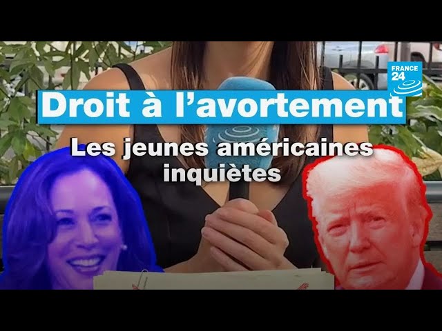 ⁣Droit à l’avortement : les jeunes américaines inquiètes • FRANCE 24