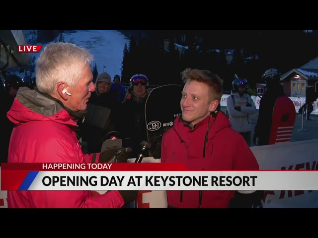 ⁣2 Colorado ski resorts open for the season