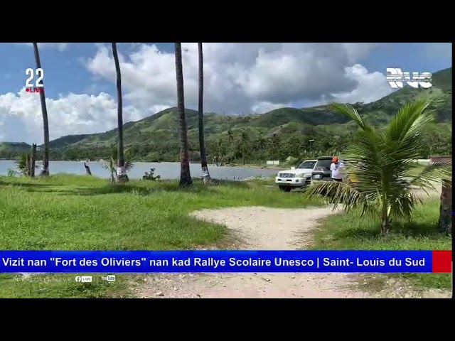 ⁣Vizit nan "Fort des Oliviers" nan kad Rallye Scolaire Unesco | Saint- Louis du Sud