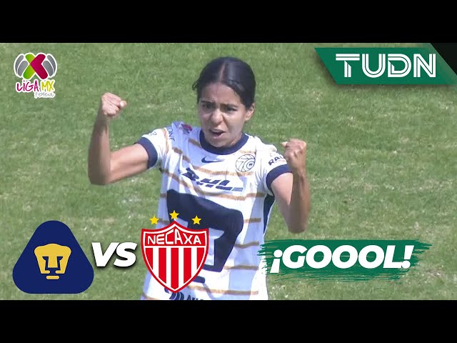 ⁣¡QUÉ GOLAZAZAZO de Camila! | Pumas 1-1 Necaxa | Liga Mx Femenil AP2024-J16 | TUDN