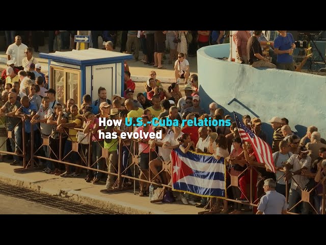 ⁣How U.S.-Cuba relations has evolved