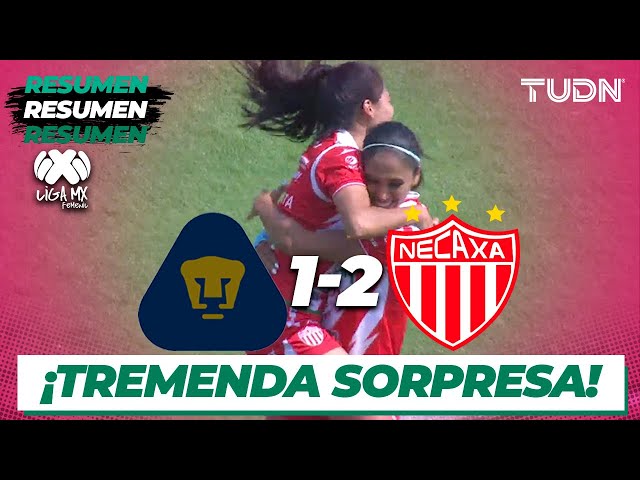 ⁣Resumen y goles | Pumas 1-2 Necaxa | Liga Mx Femenil AP2024-J16 | TUDN