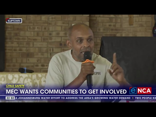 ⁣Gauteng education MEC wants communities to get involved