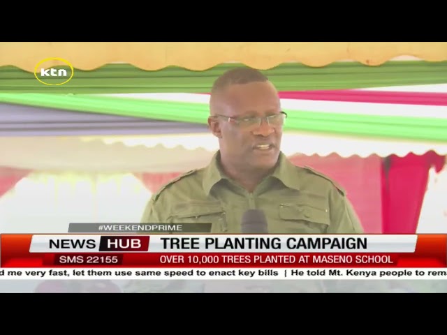 ⁣Govt agencies have been challenged to plant trees in order to realize the targeted 30% tree cover