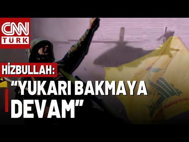 ⁣ Hizbullah İsrail'e Saldırı Anını Paylaştı! Hizbullah: "Yukarı Bakmaya Devam" Dedi!