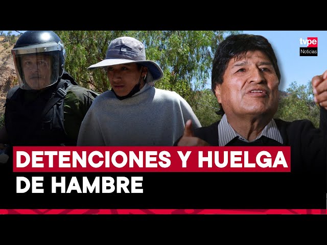 ⁣Bolivia: 66 Detenidos y Evo Morales Inicia Huelga de Hambre contra el Gobierno de Luis Arce