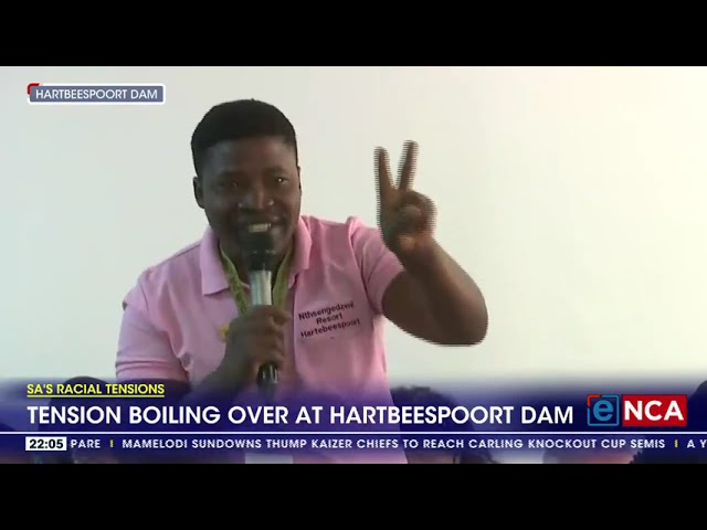 ⁣Tensions boiling over at Hartbeespoort Dam