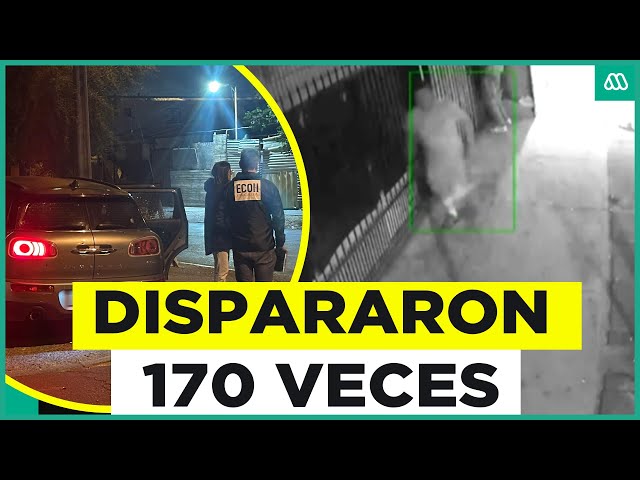 ⁣Cámara de vigilancia captó el momento: Atacantes percutaron más de 170 tiros contra su víctima