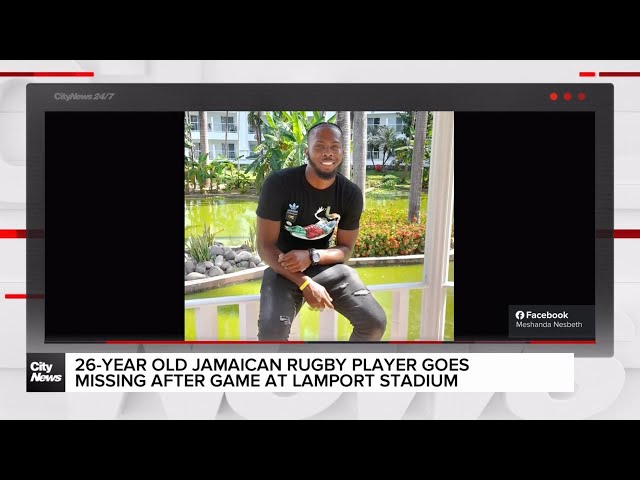 ⁣Jamaican Rugby player goes missing after game at Lamport Stadium