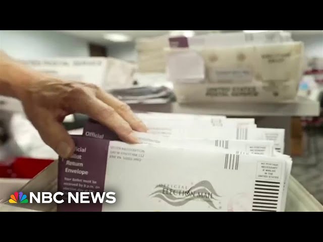 ⁣Pennsylvania county's new high-tech system to count votes faster