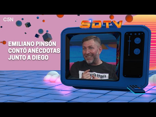 ⁣SOBREDOSIS DE TV | EMILIANO PINSÓN recordó a MARADONA