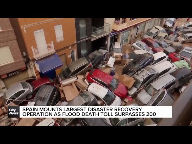 ⁣Spain continues recovery efforts after deadliest natural disaster in recent history