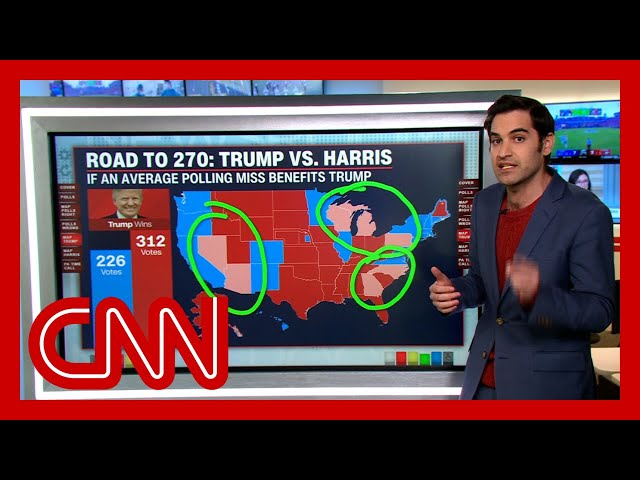 ⁣Enten breaks down path to victory for Trump and Harris: Could be an electoral college 'blow out