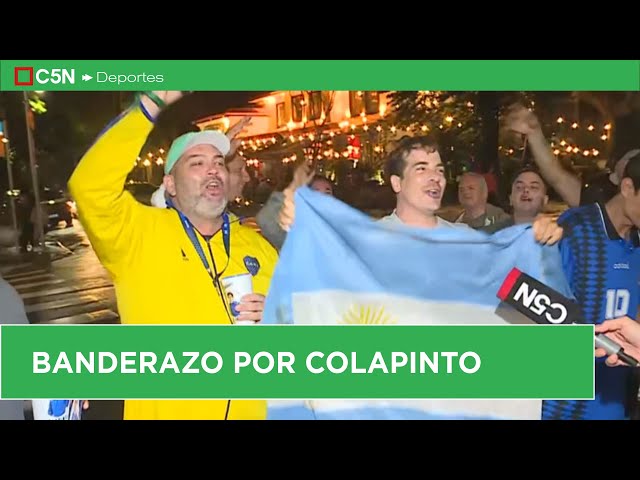 ⁣C5N en BRASIL: BANDERAZO por COLAPINTO en SAN PABLO