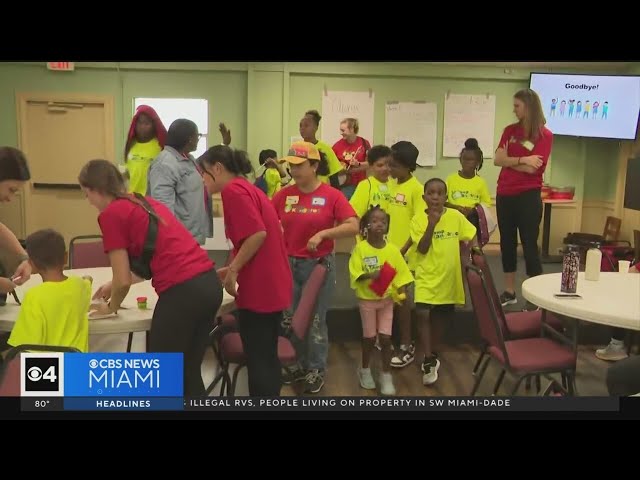 ⁣Free bereavement camp helps South Florida kids grieving loss of loved ones