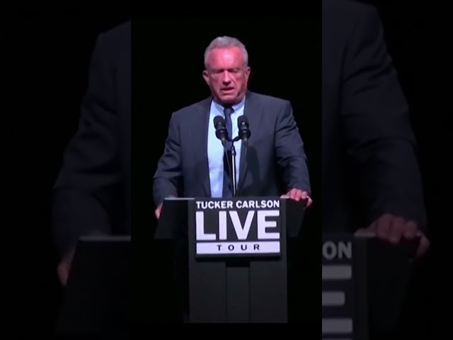 ⁣Robert F. Kennedy Jr. criticizes the Democratic Party at Trump rally #shorts