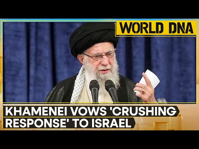 ⁣Iran's Khamenei Vows Response To Israel, US After Attacks | World DNA | WION