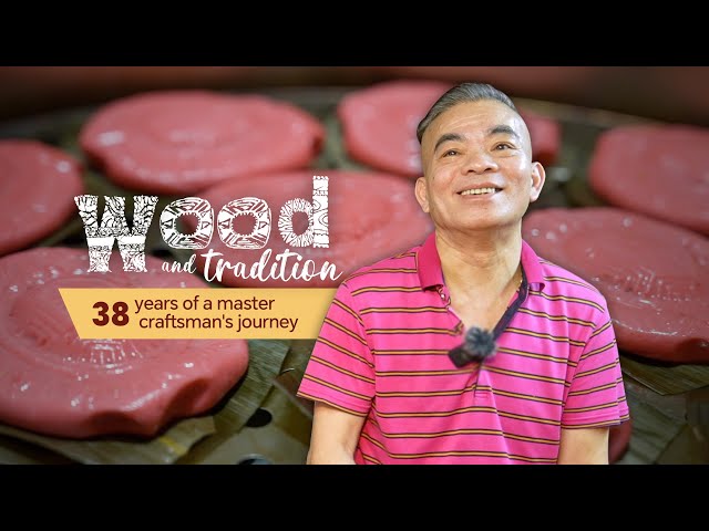 ⁣Wood and tradition: 38 years of a master craftsman's journey