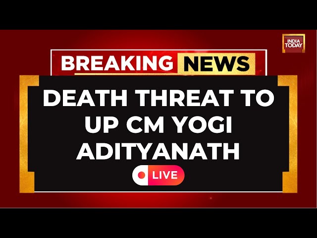 ⁣CM Yogi Death Threat LIVE: Death threat to UP CM Yogi Adityanath | Baba Siddique | India Today LIVE