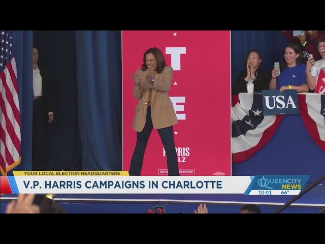 ⁣Harris makes last campaign stops ahead of election day