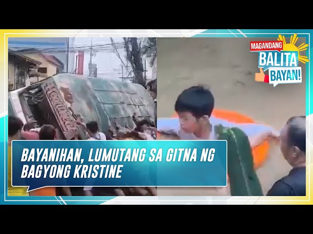 ⁣Bayanihan lumutang sa gitna ng Bagyong Kristine