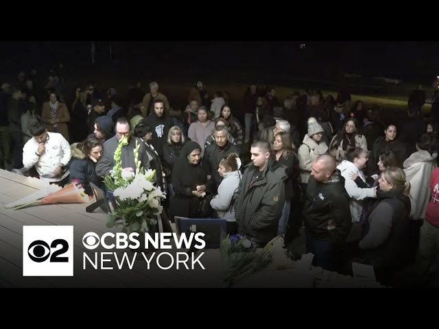 ⁣Hundreds attend vigil for mother, 2 sons shot in Westchester County